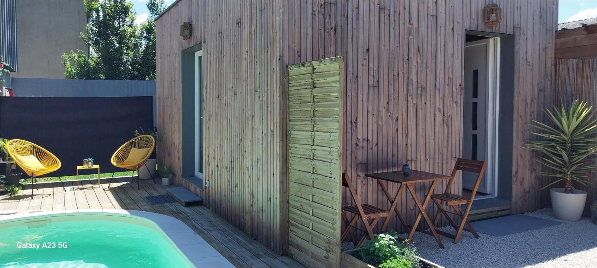 "Chez Lyly Et Juju" Piscine&Sauna Calme 3Chambres Angers Bilik gambar